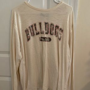 Vintage UGA/Georgia Bulldogs Long Sleeve Tee